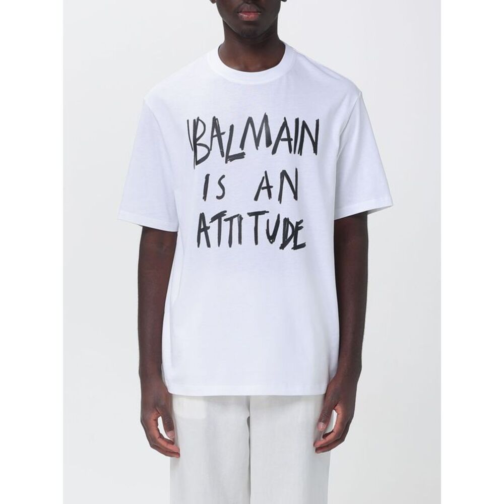 Balmain T-Shirt Men White